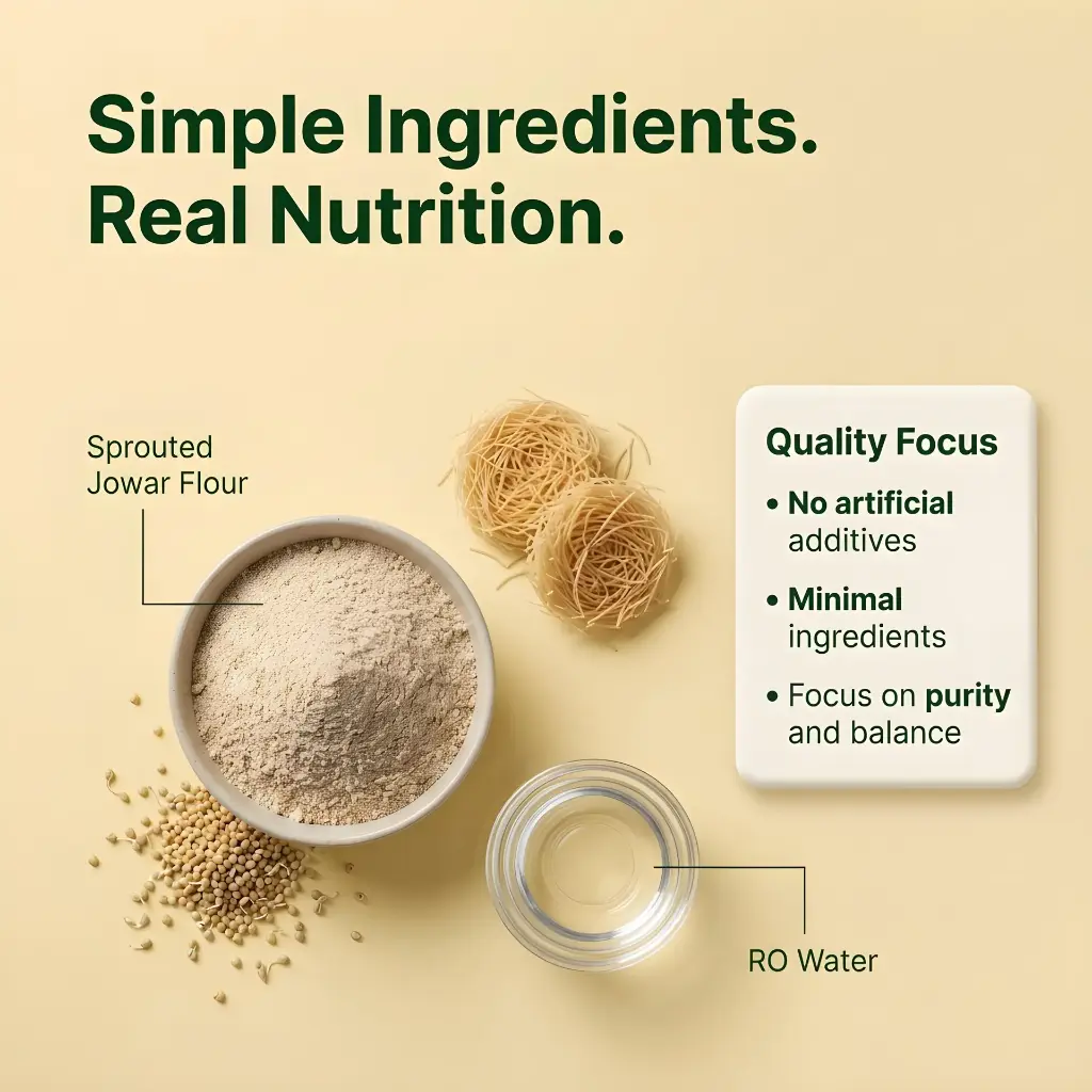 Sprouted Jowar vermicelli