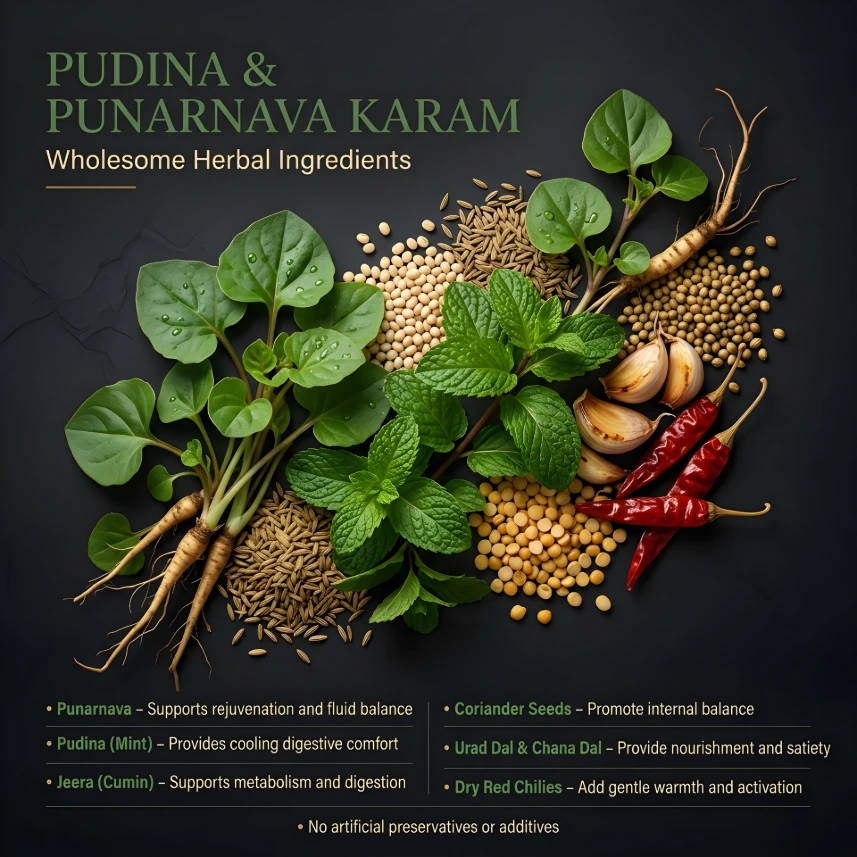 Pudina & Punarnava Karam