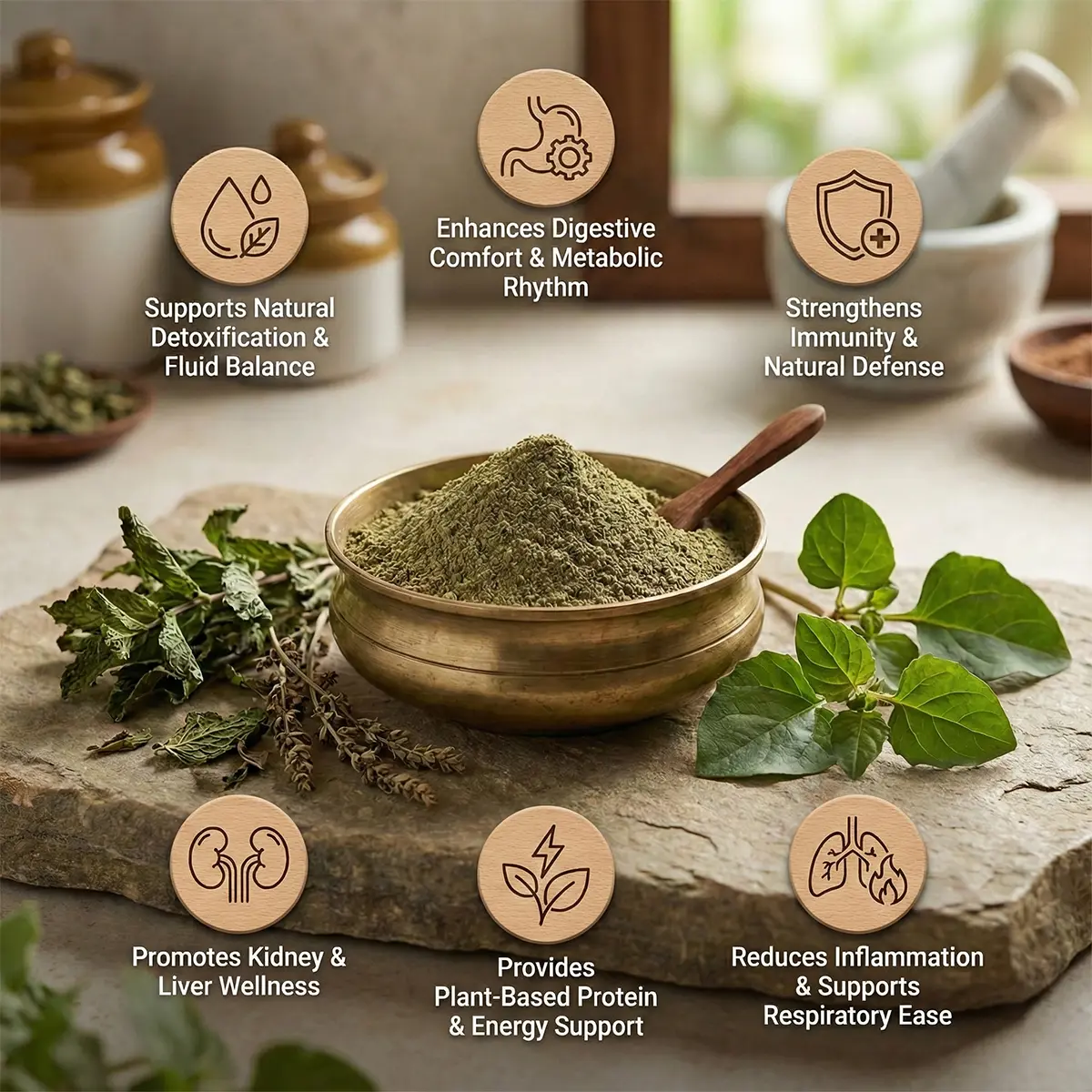 Pudina & Punarnava Karam