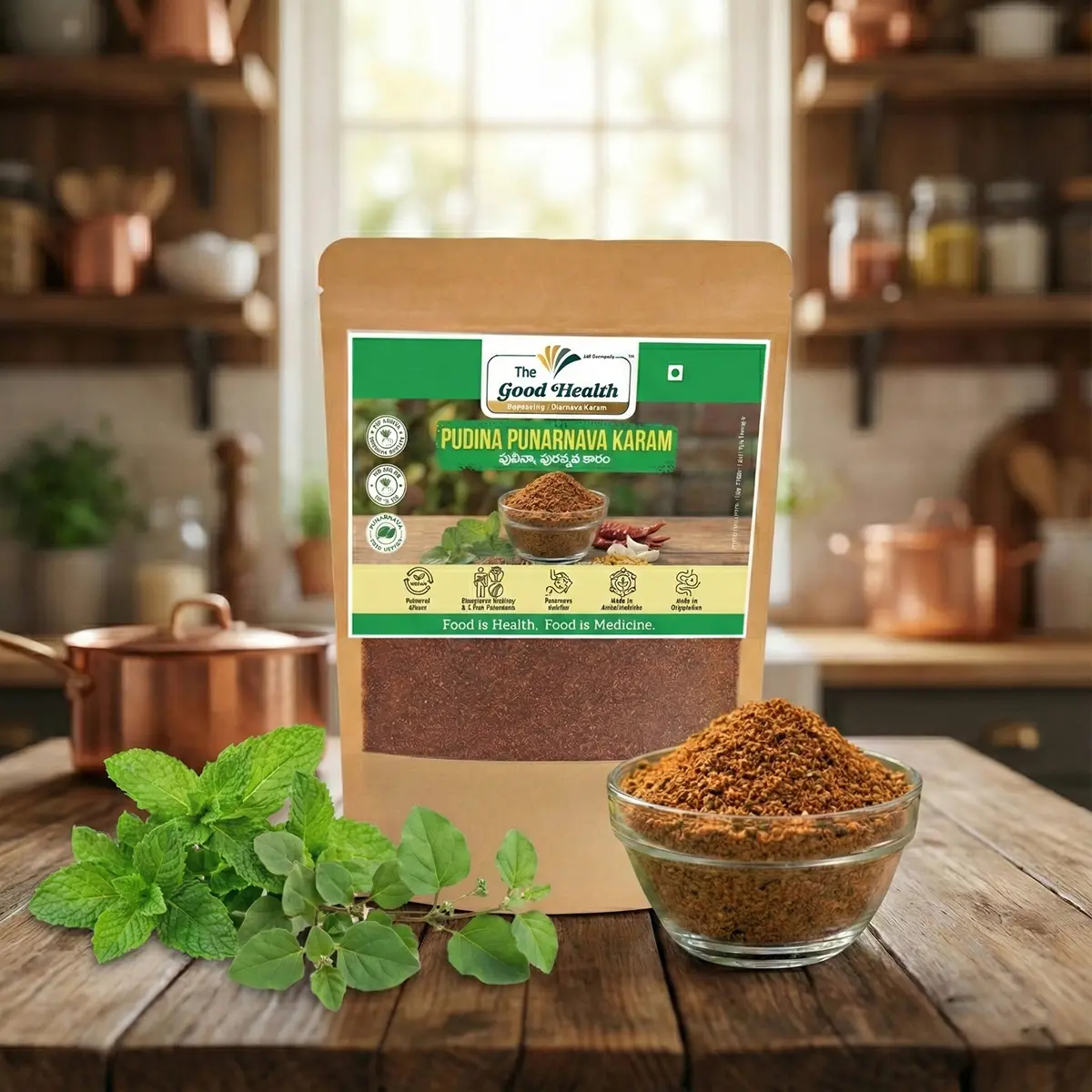 Pudina & Punarnava Karam