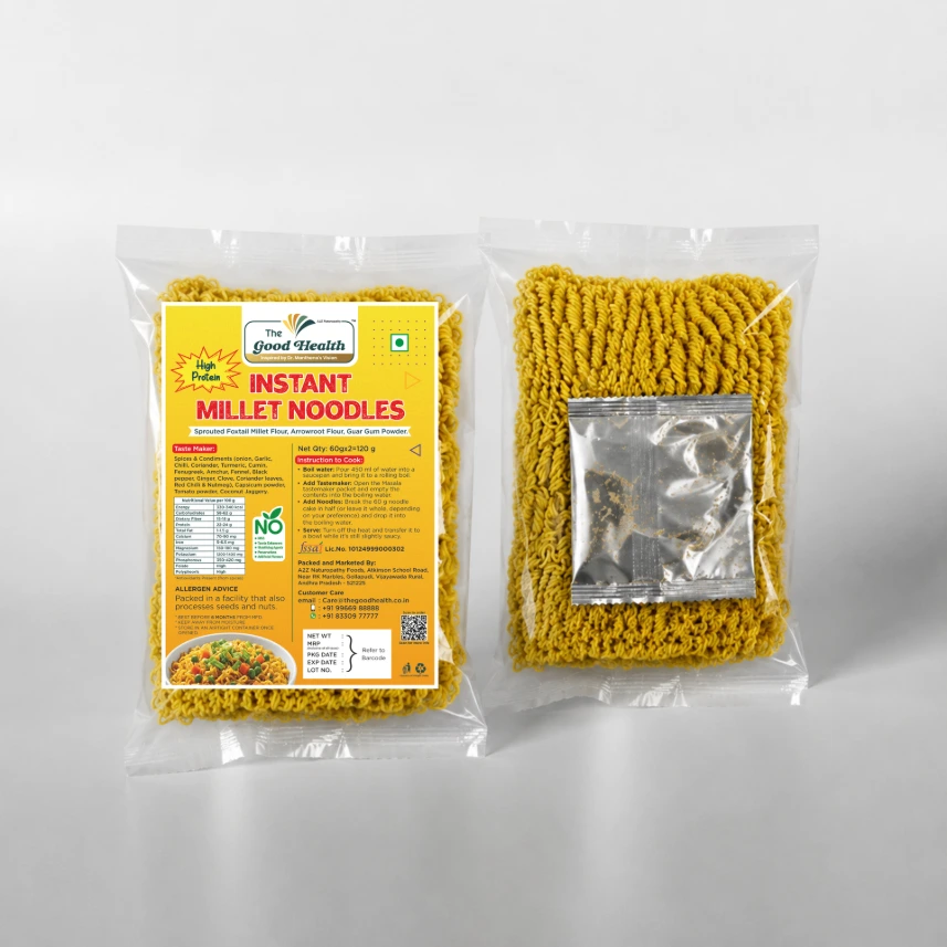 Instant Foxtail Millet Noodles