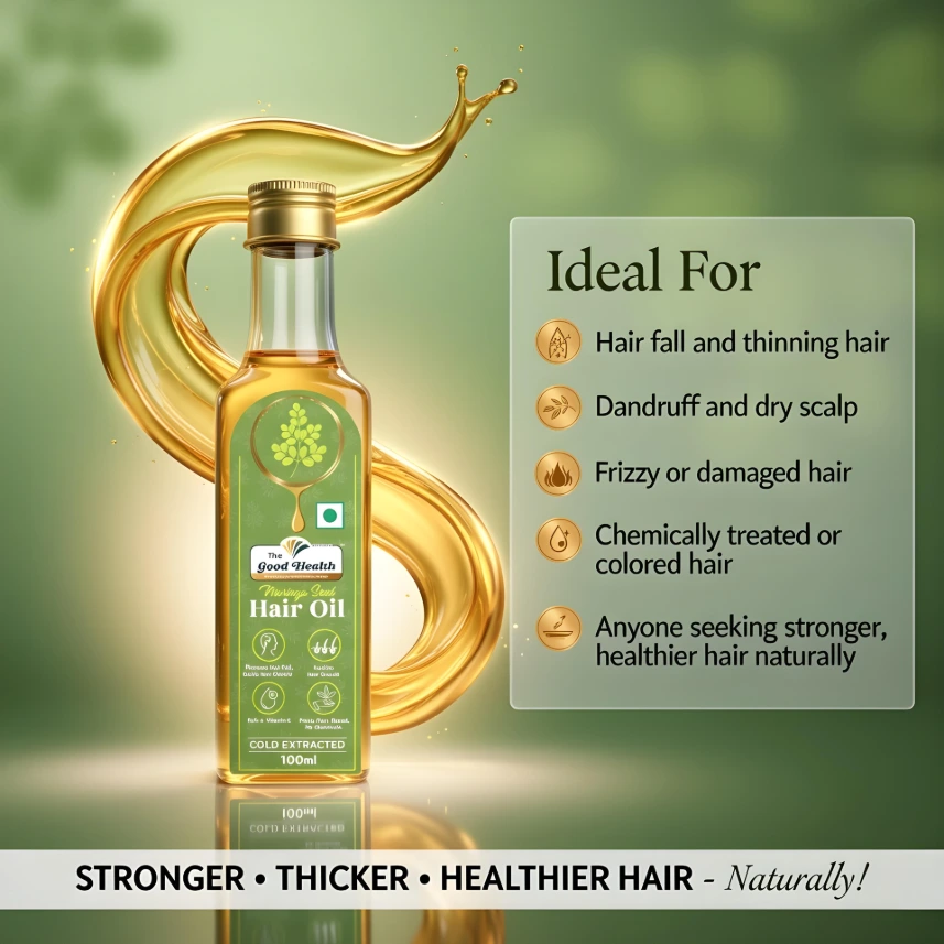 Moringa hair oil cold pressed.webp