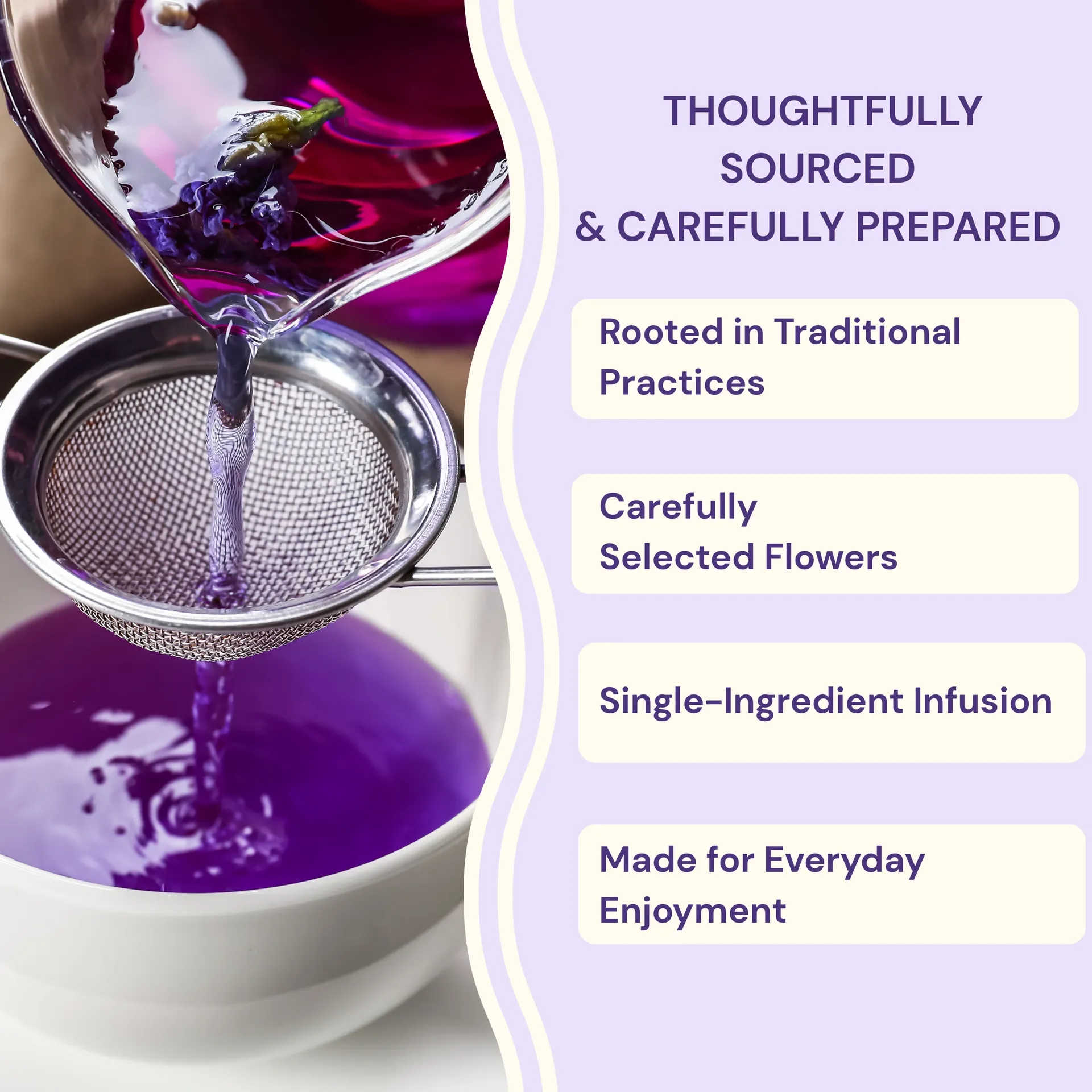 Butterfly Pea Flowers Infusion