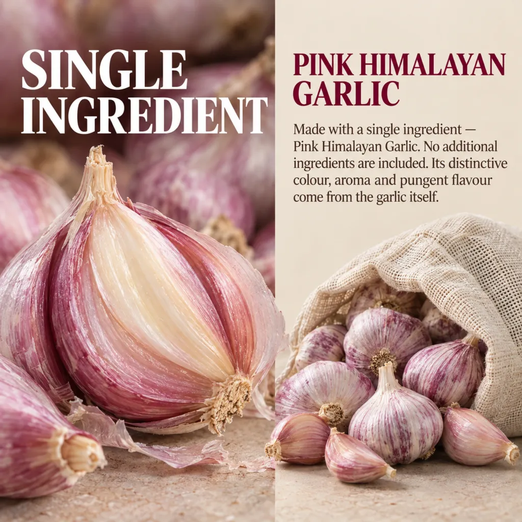 Pink Himalyan Garlic Bigger Cloves