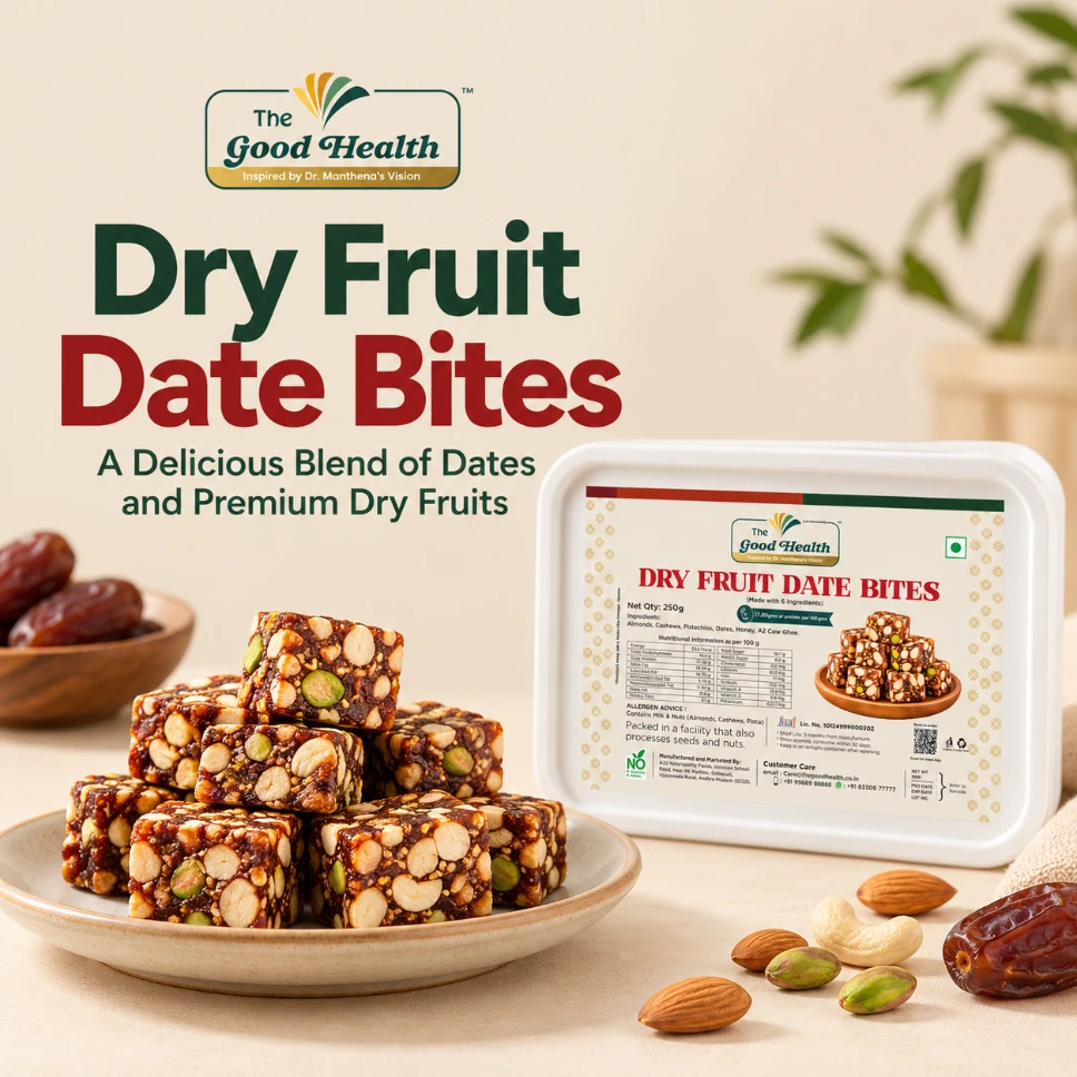 Dry Fruit Date Bites