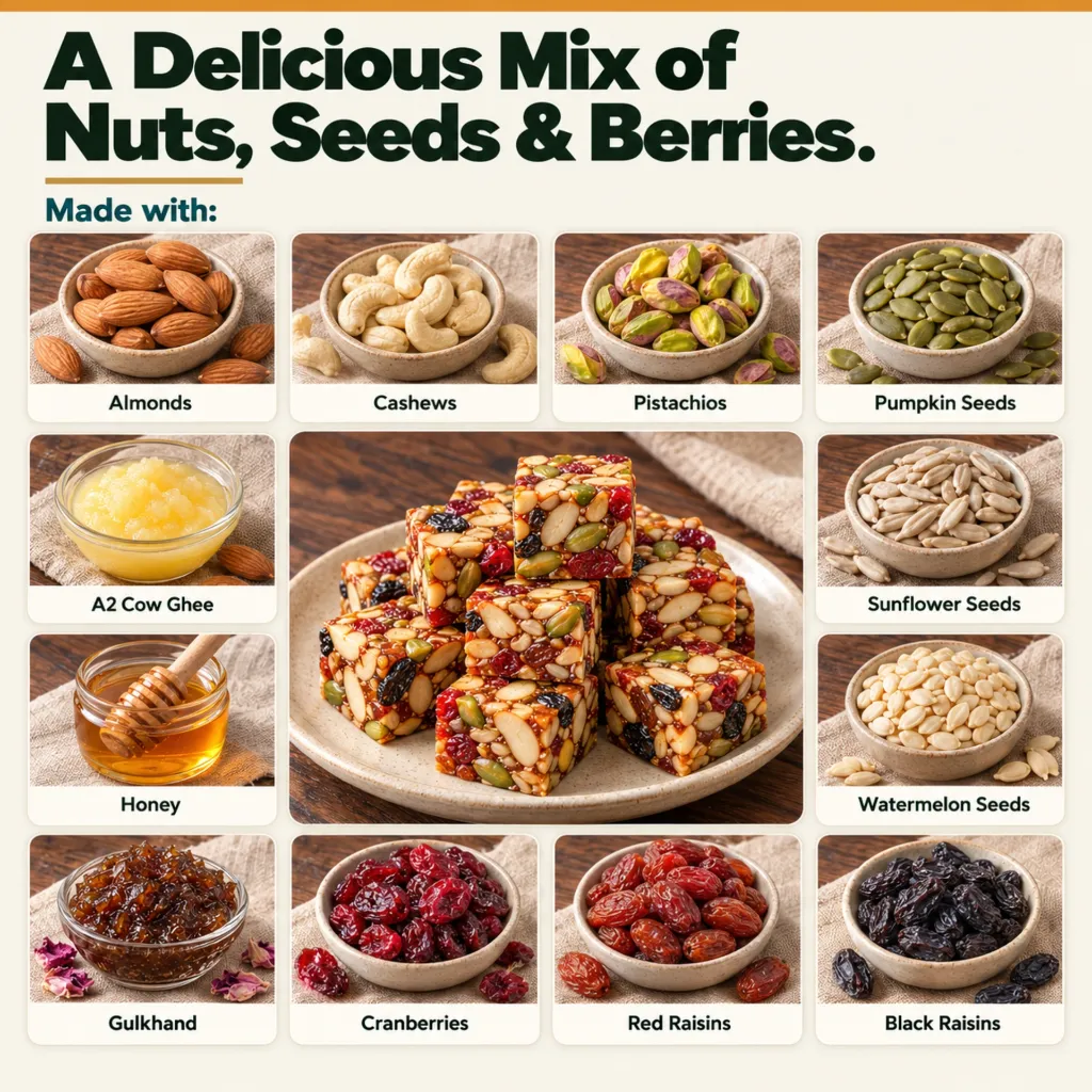 Dryfruit Protein Bites