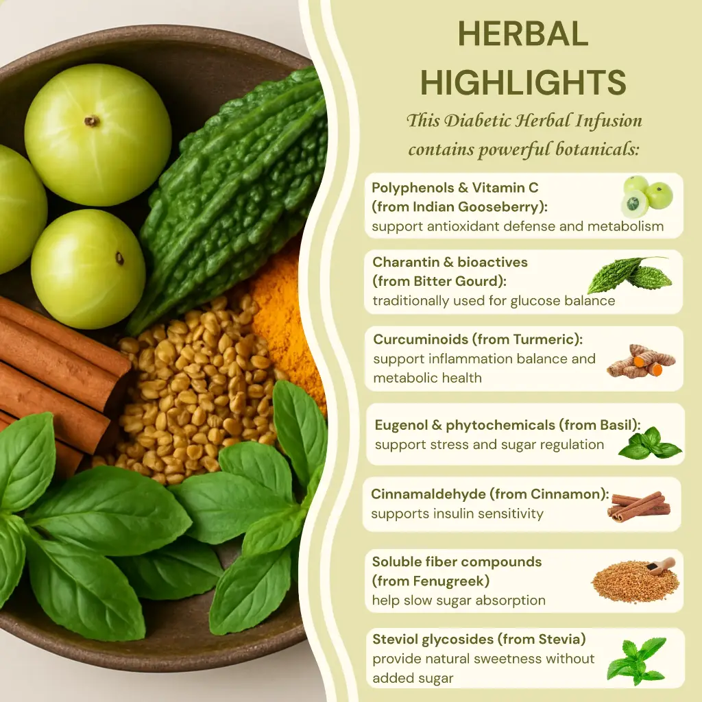 Diabetic Herbal Infusion