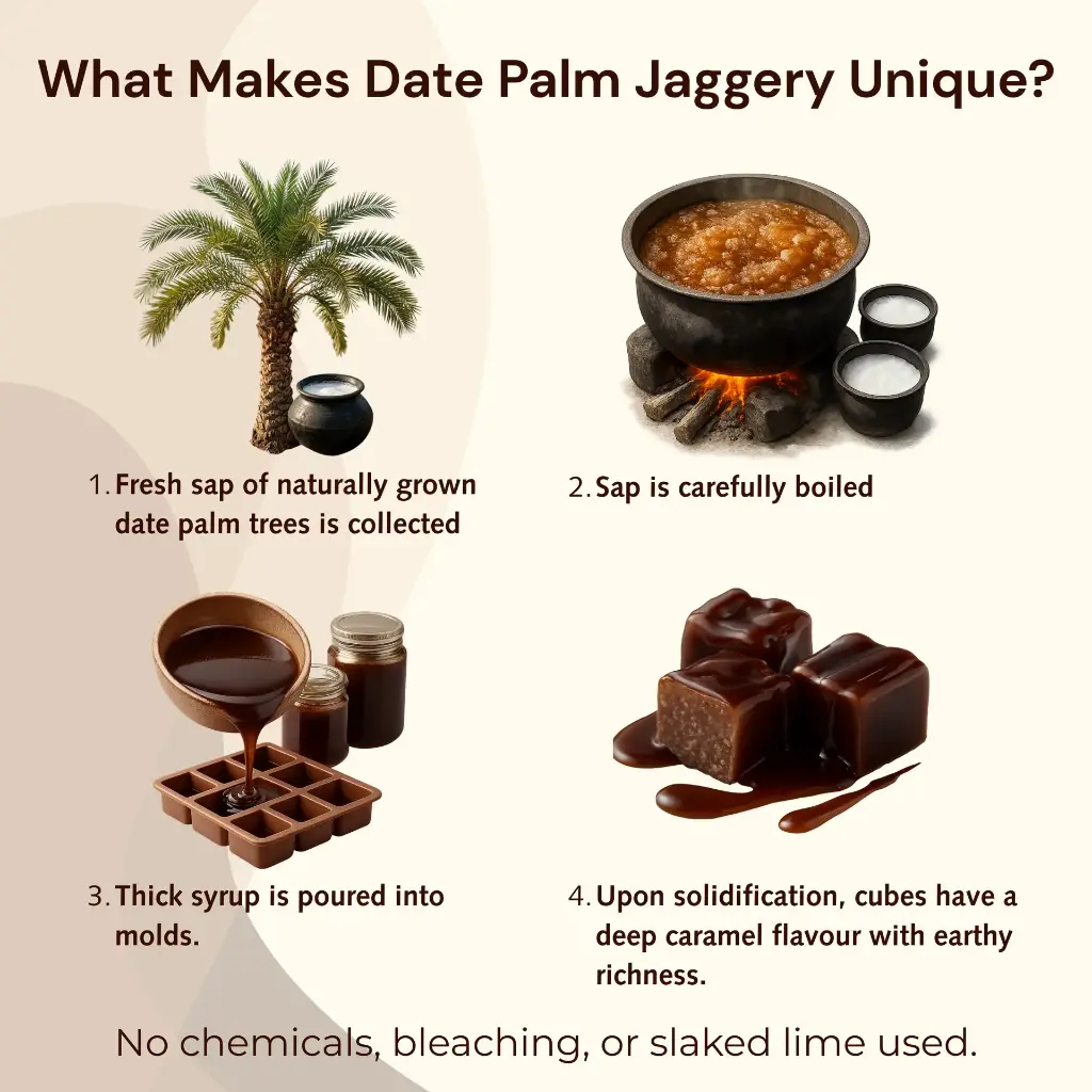 Wild Date Palm Jaggery