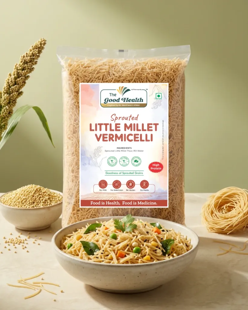 [180g.SLM.Vermicelli] Sprouted Little millet vermicelli