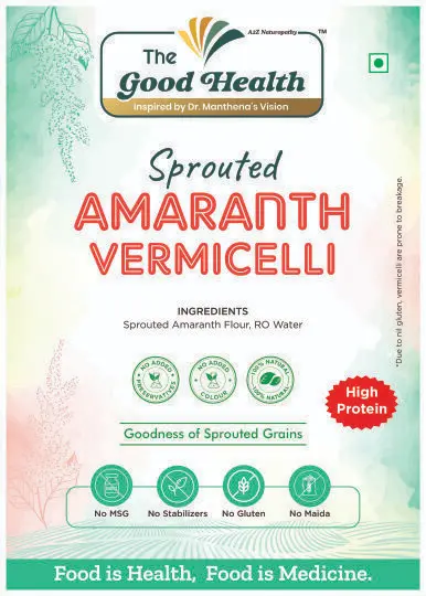 Sprouted Amaranth vermicelli