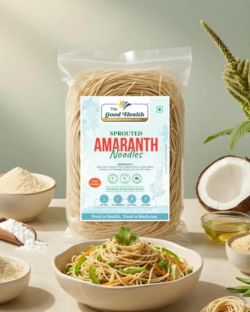 [180g.SA.Noodles] Sprouted Amaranth Noodles