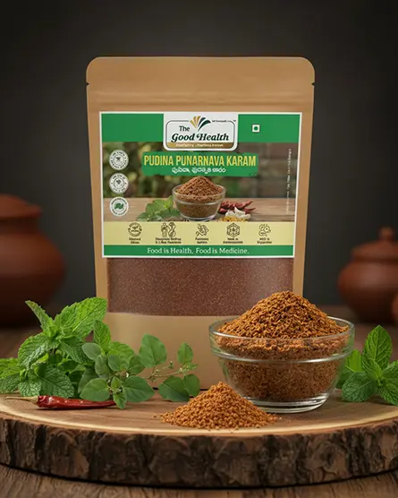 [200g.PP.Karam] Pudina & Punarnava Karam