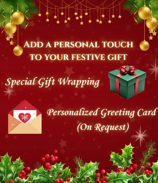 Special Gift Wrapping  + Personalized Card