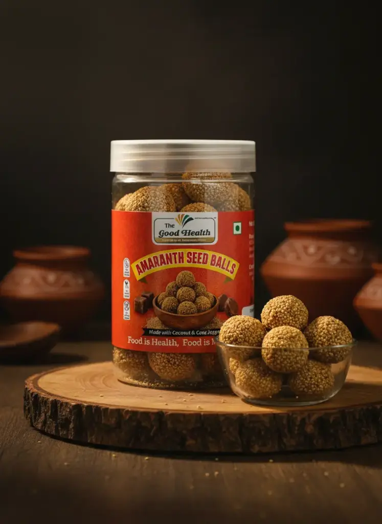 [200g.AS.Balls] Amaranth Seed Balls with coconut & cane jaggery