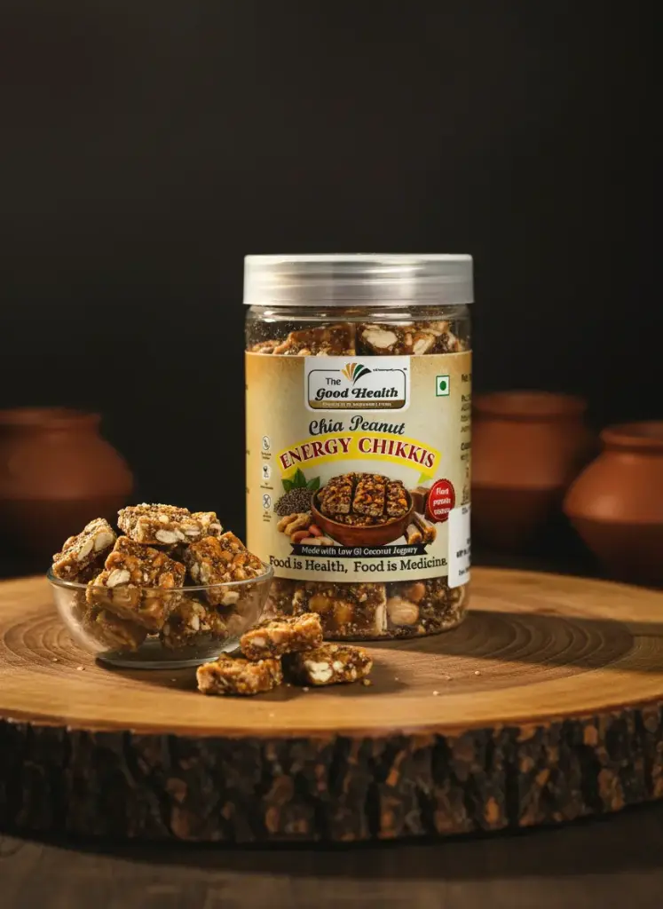 Chia Peanut Energy Chikkis