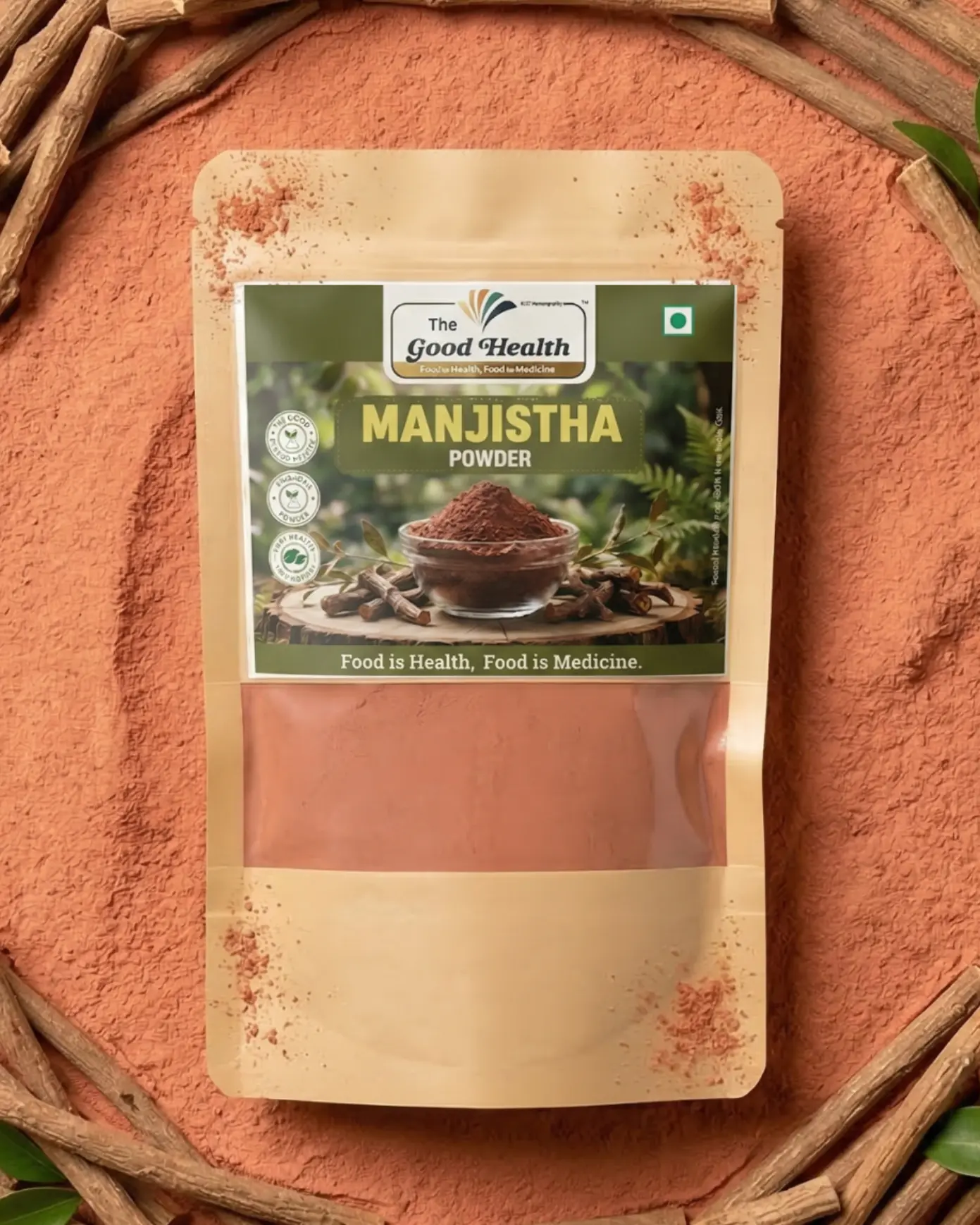 [100g.MR.Powder] Manjistha Root Powder 