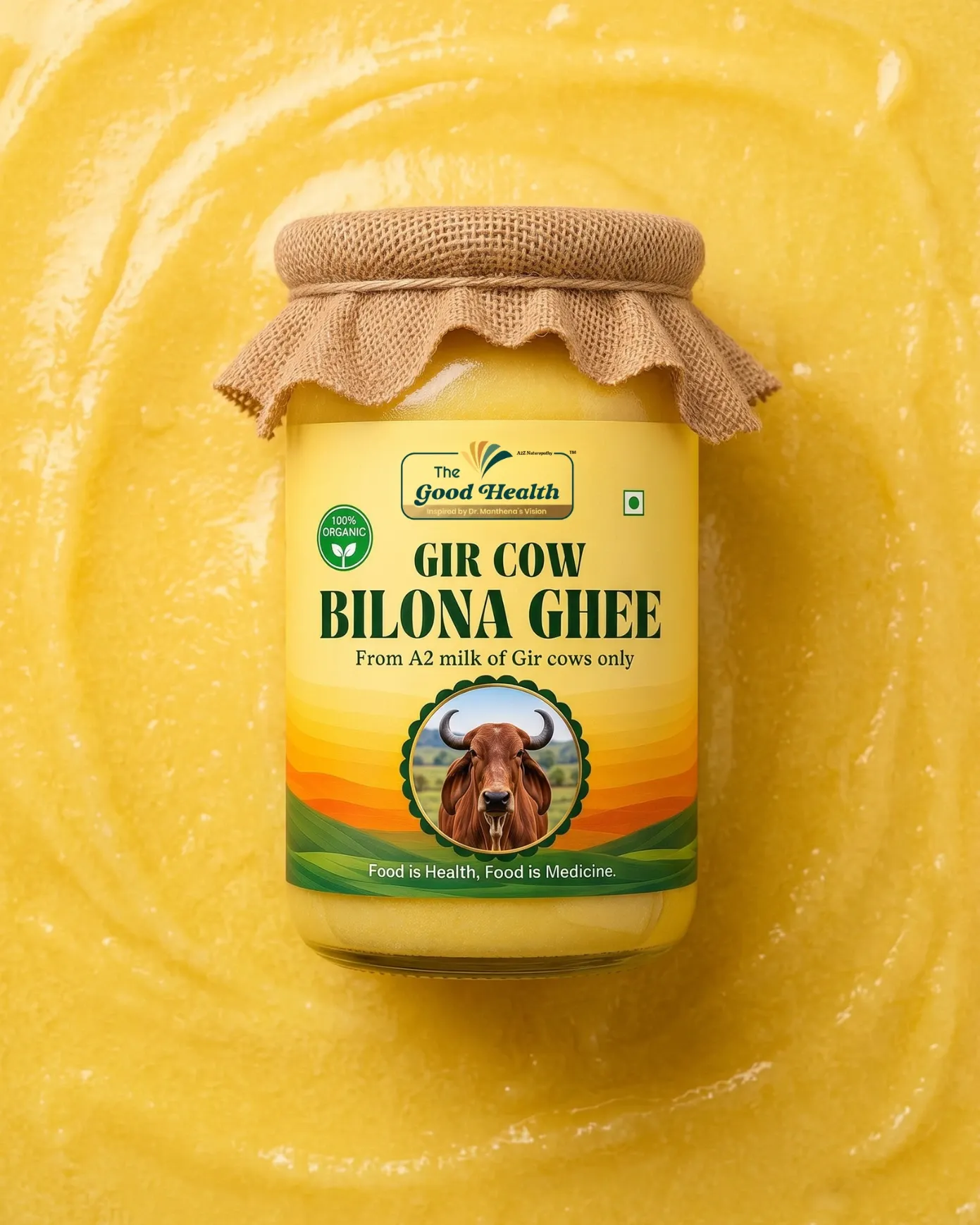 Gir Cow Bilona Ghee