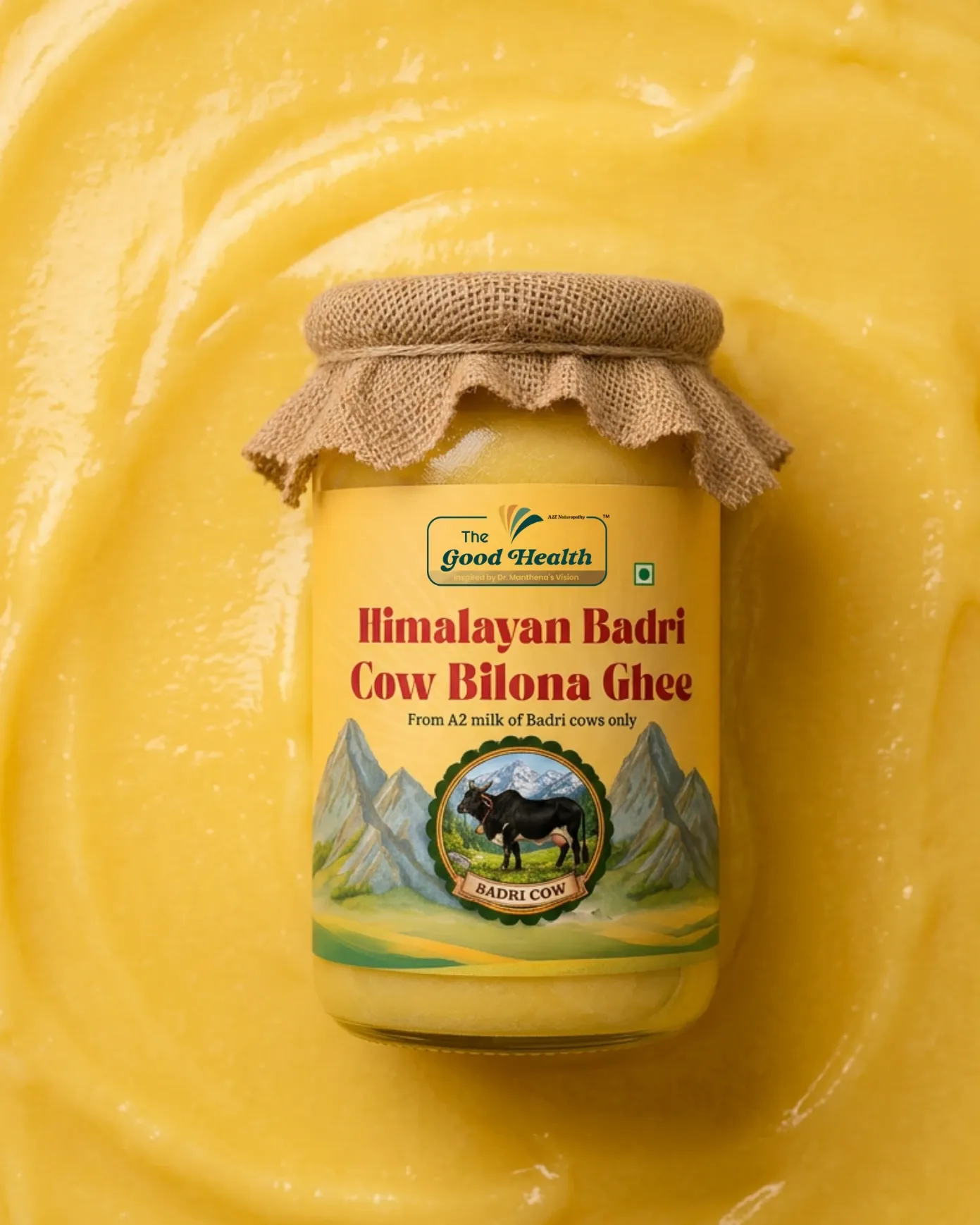 Himalayan Badri Cow Bilona Ghee