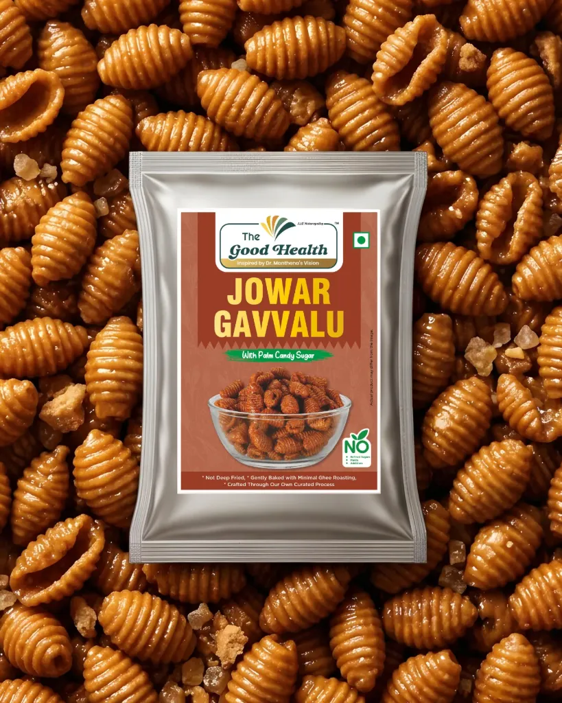 Jowar Gavvalu Palm Candy Ghee Roast