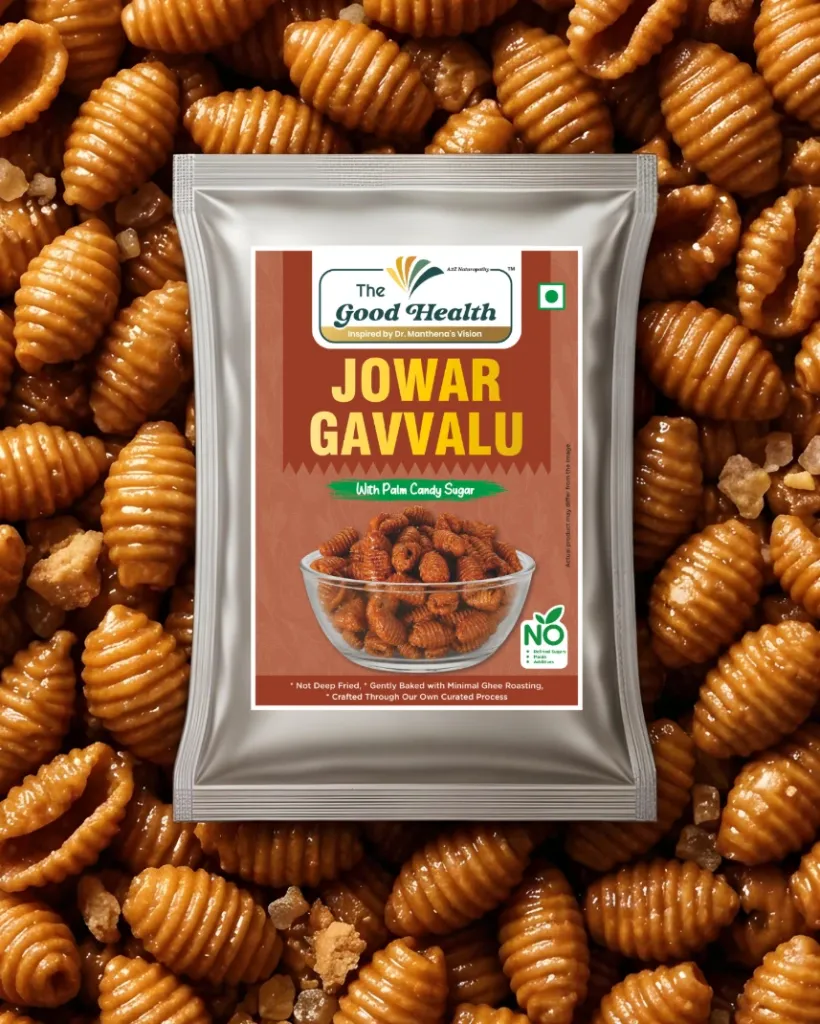 Jowar Gavvalu Palm Candy Ghee Roast