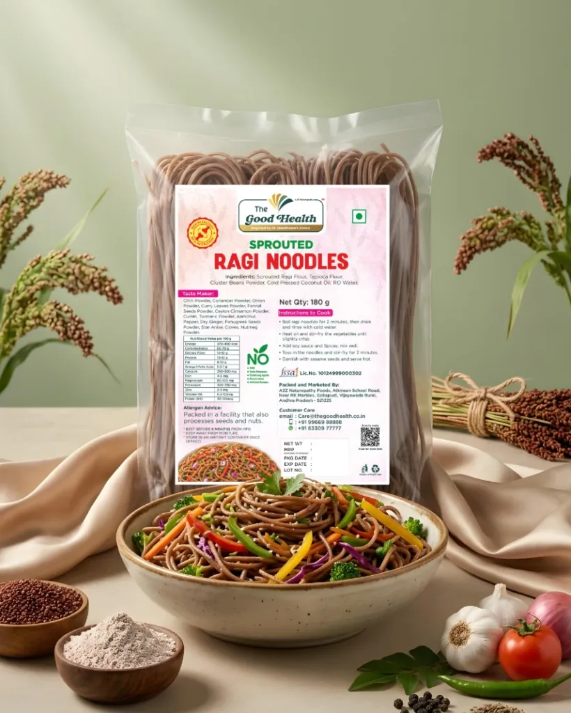 [180g.Ragi.Noodles] Sprouted Ragi Noodles