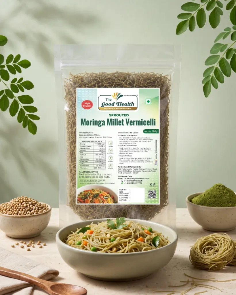 [180g.M.L.K.M.vermicelli] Moringa Millet Vermicelli