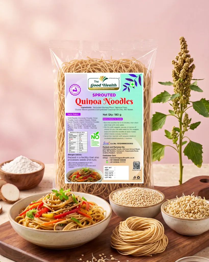 [Quinoa.Noodles] Sprouted Quinoa Noodles