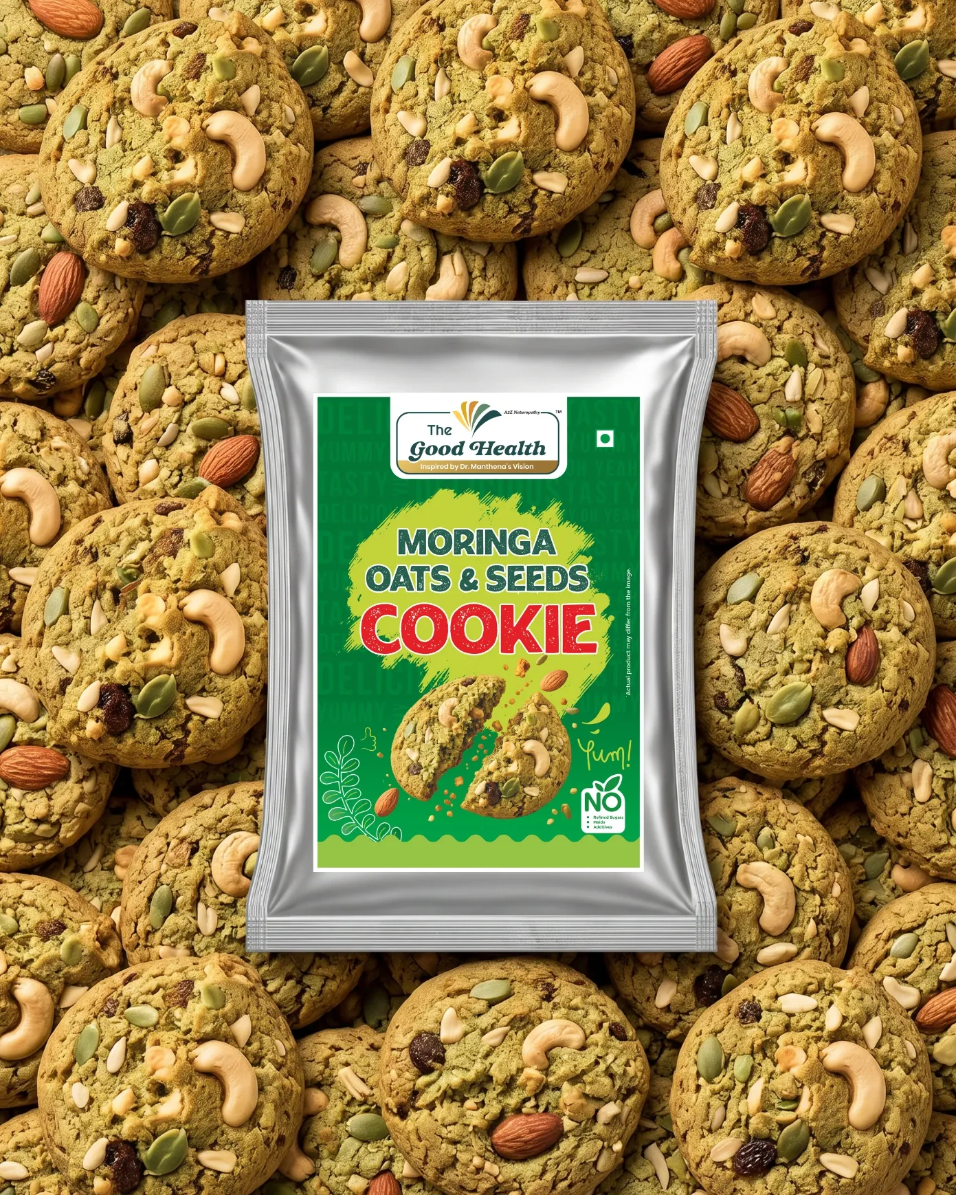 Moringa Oats & Seeds Cookie