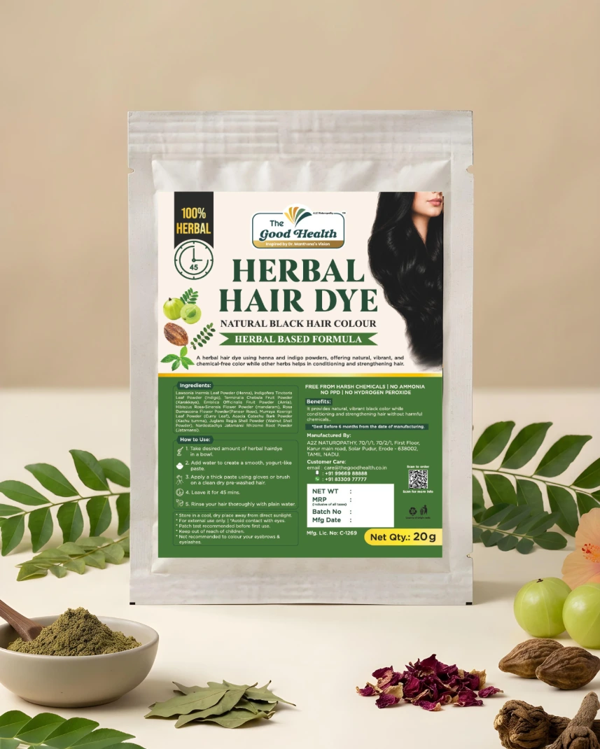 [20g.Hair Dye] Herbal Hair Dye (Sachet)