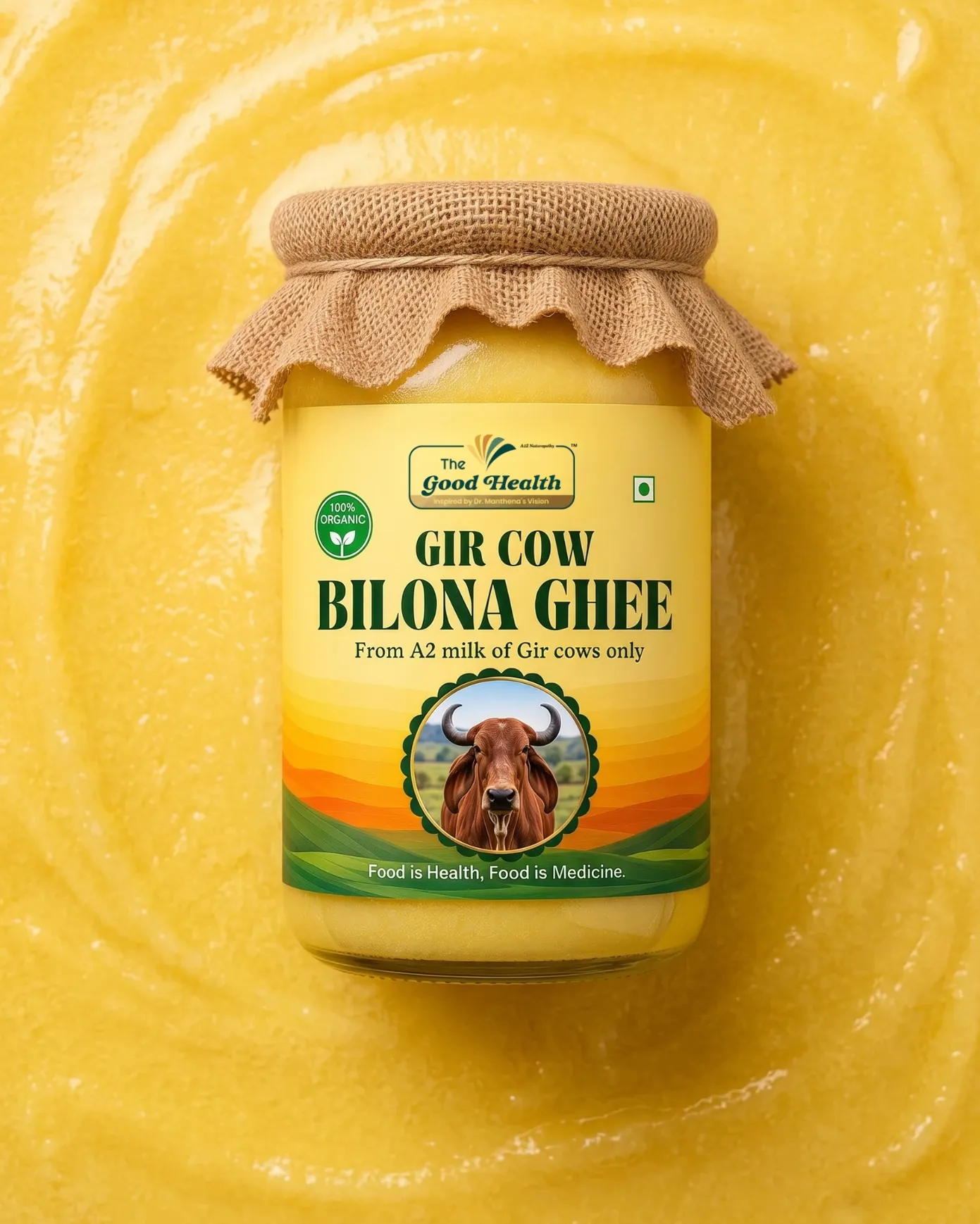 [100g.Girghee] Gir Cow Bilona Ghee (100ml)
