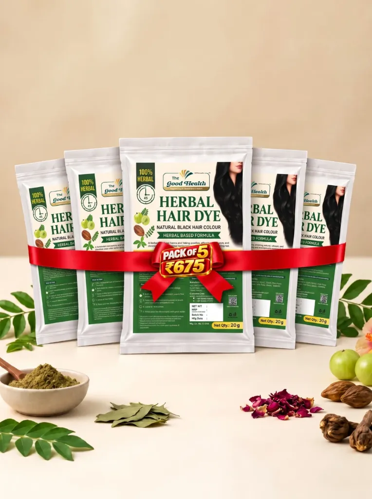 Herbal Hair Dye (Pack of 5 Sachets)