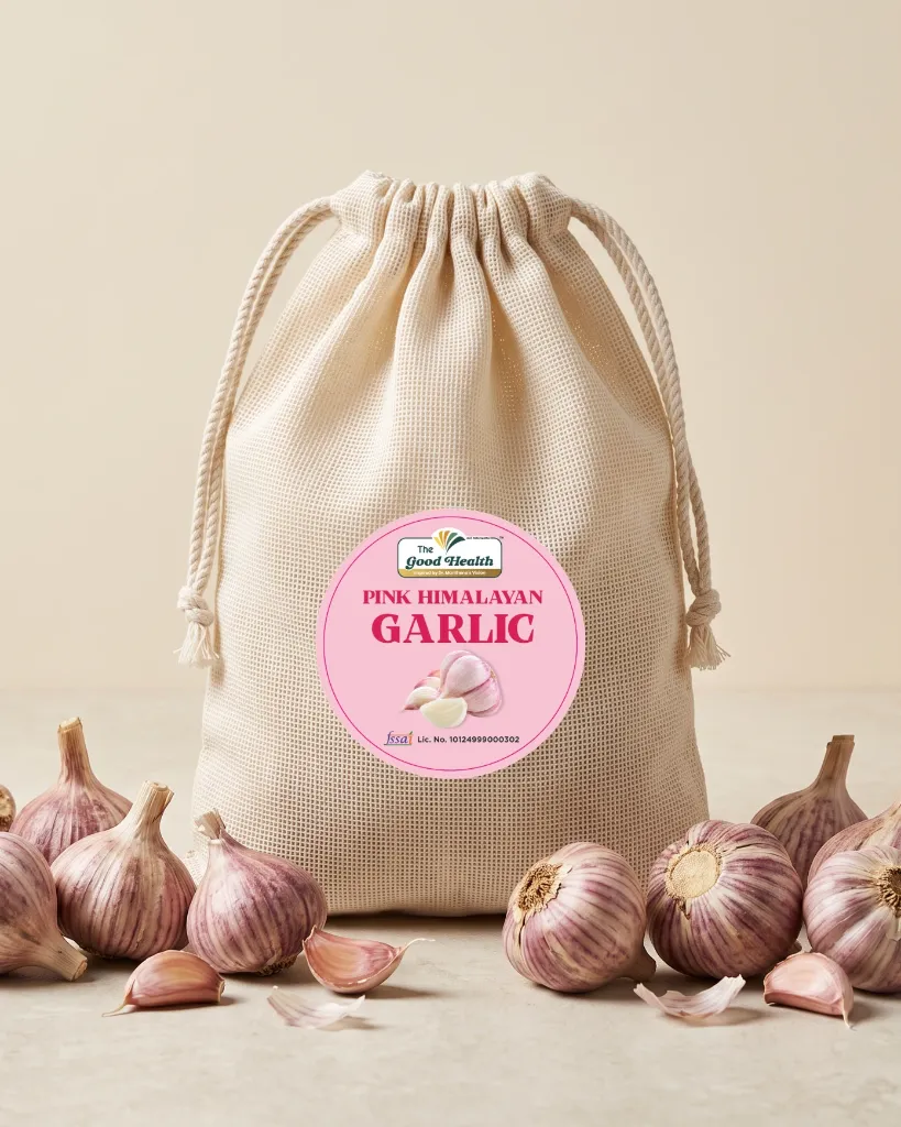 Pink Himalyan Garlic Bigger Cloves