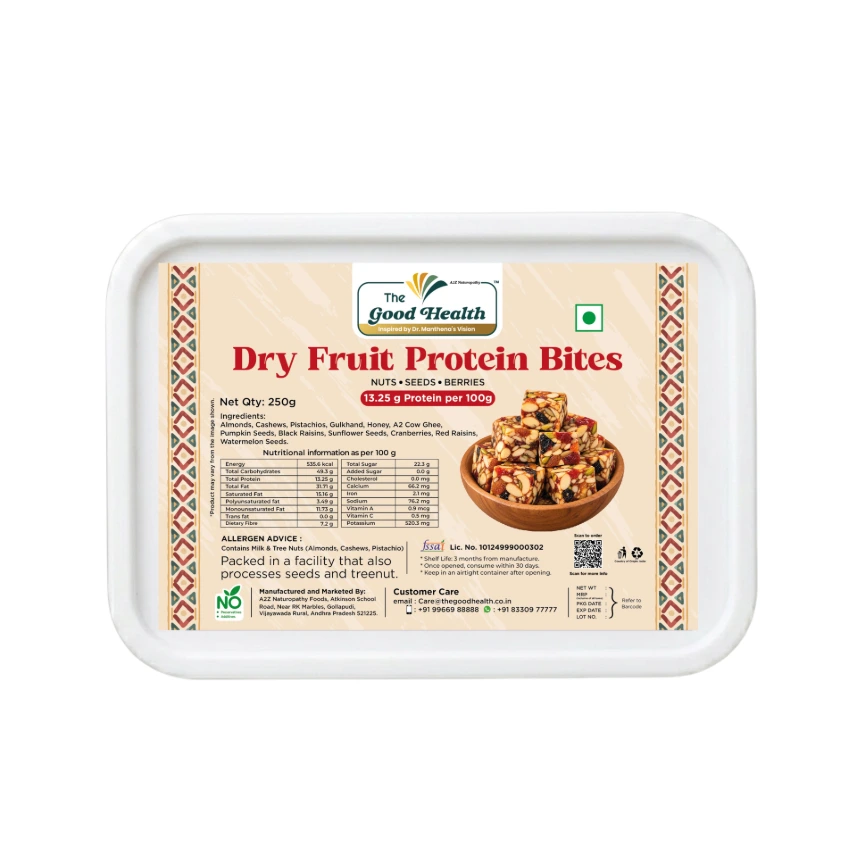 [250gm.DFF.Protein] Dryfruit Protein Bites