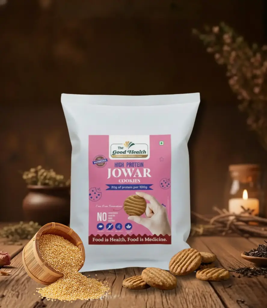 High Protein Jowar Cookies
