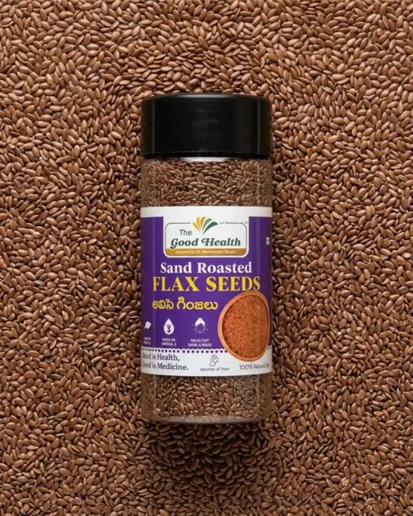 Sand Roasted Flax Seeds
