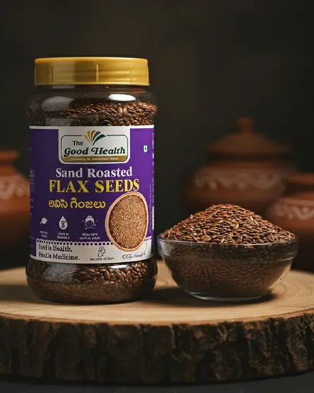 Sand Roasted Flax Seeds