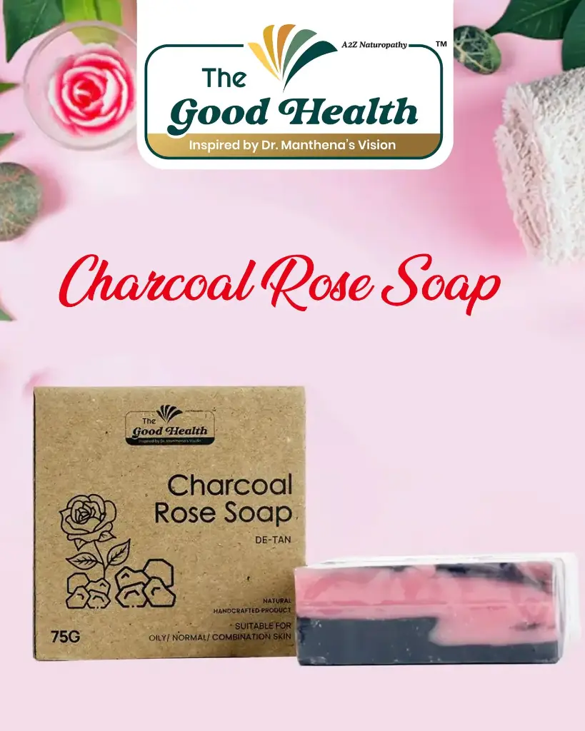 Charcoal Rose Soap