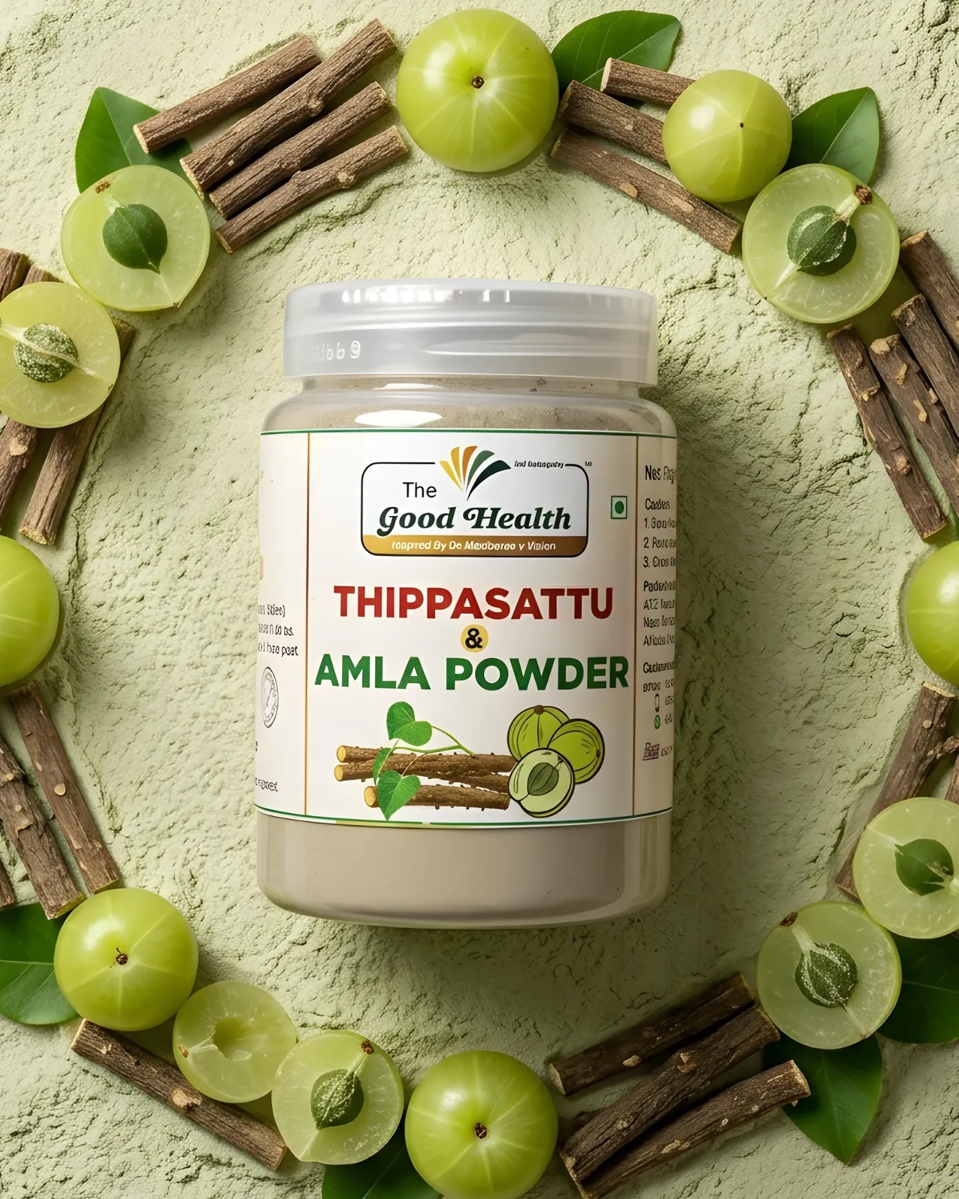 Thippasattu & Amla Powder