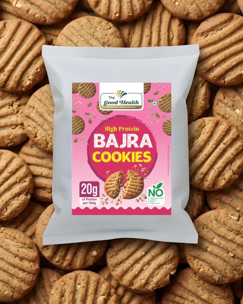 [350g B.Cookies] High Protein Bajra Cookies