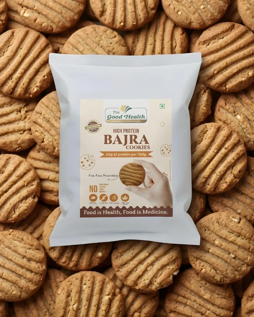 [350g B.Cookies] High Protein Bajra Cookies