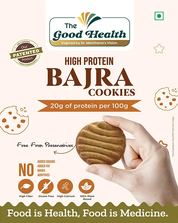 High Protein Bajra Cookies