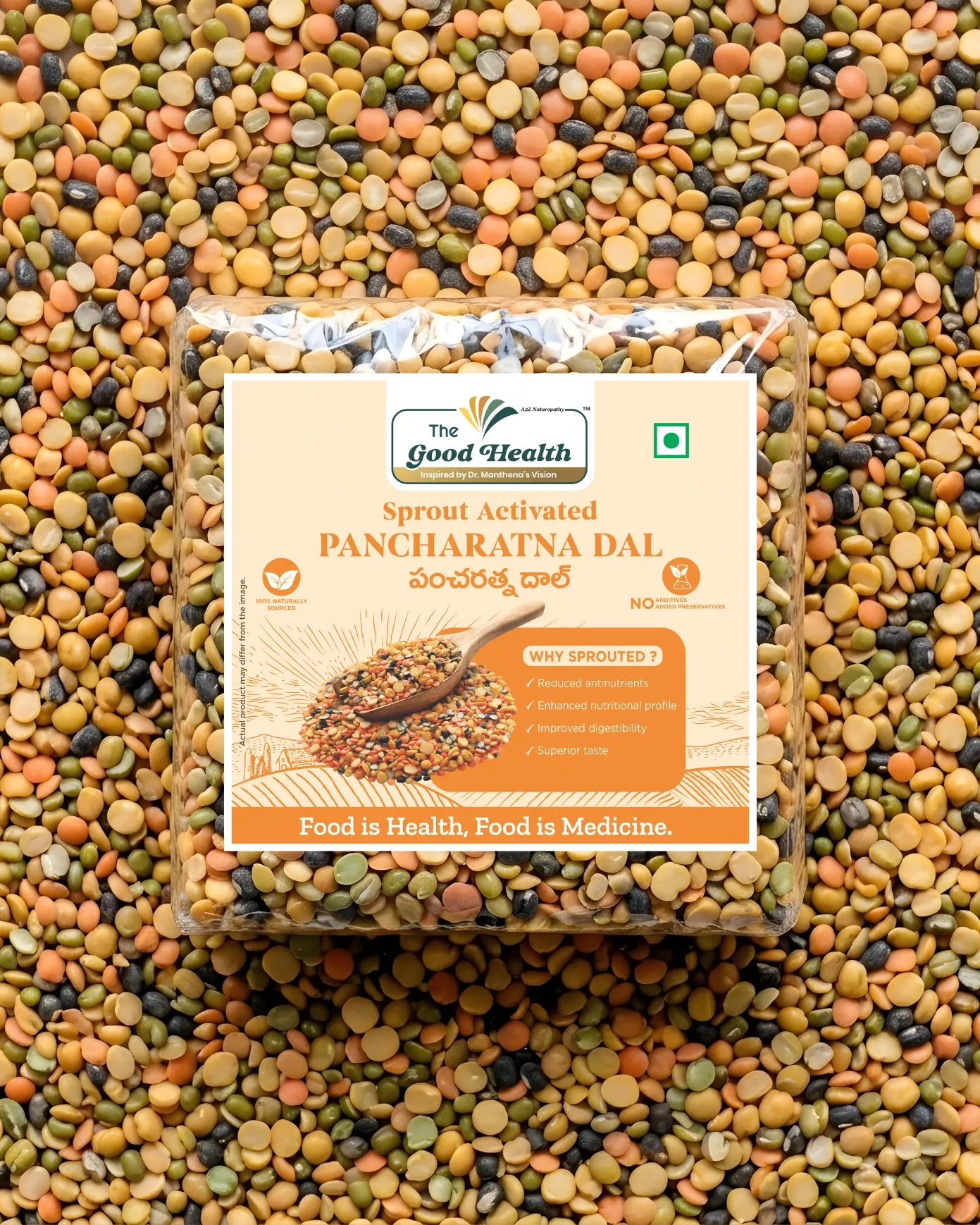 Sprout Activated Pancharatna Dal