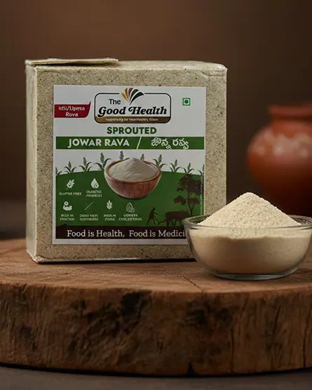 Sprouted Jowar Idly/Upma Rava 