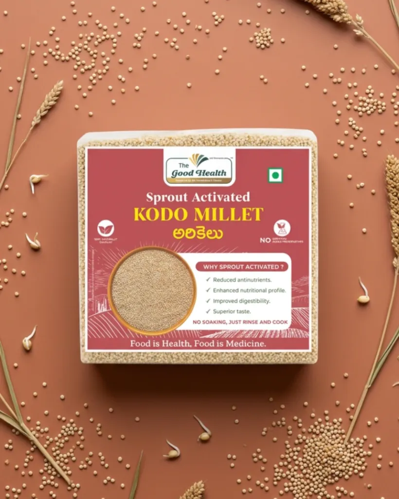 [500g.SAK.Millet] Sprout Activated Kodo Millet(Arikelu)
