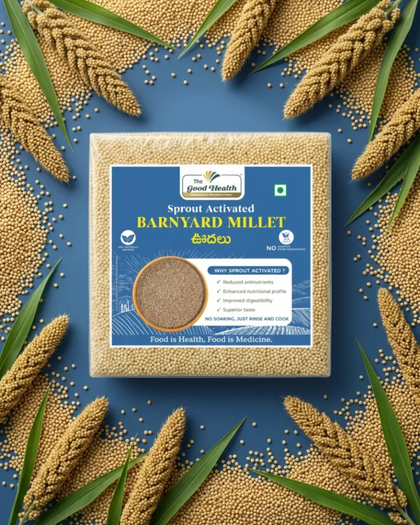 [500g.SAB.Millet] Sprout Activated Barnyard Millet(Udalu)