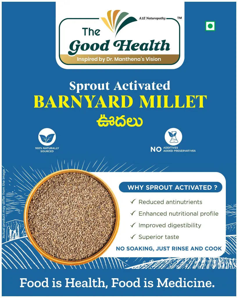Sprout Activated Barnyard Millet(Udalu)