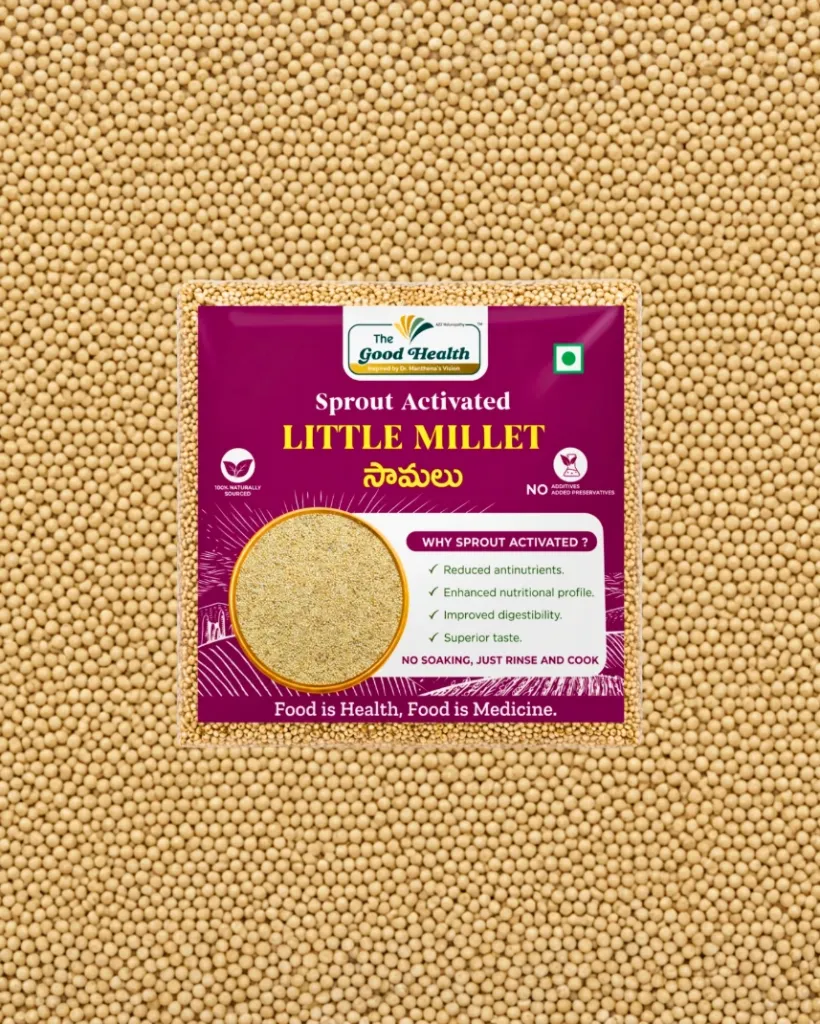 [500g SAL.Millet] Sprout Activated Little Millet (Samalu)