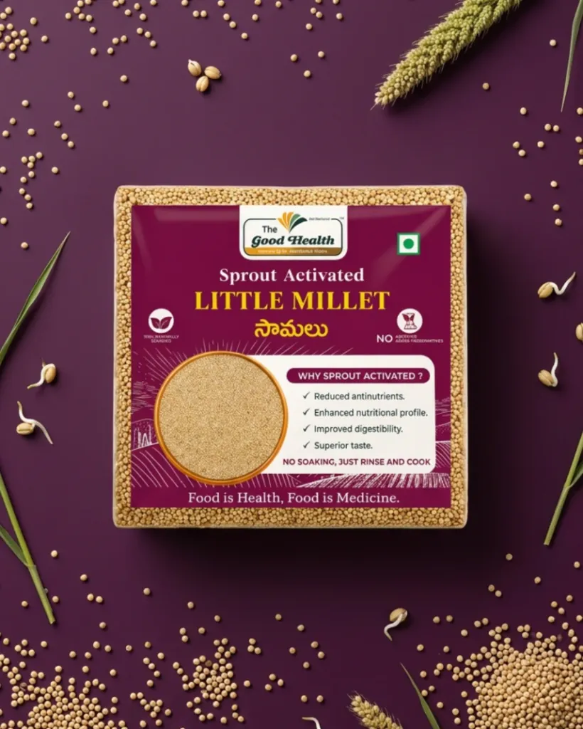 [500g SAL.Millet] Sprout Activated Little Millet (Samalu)