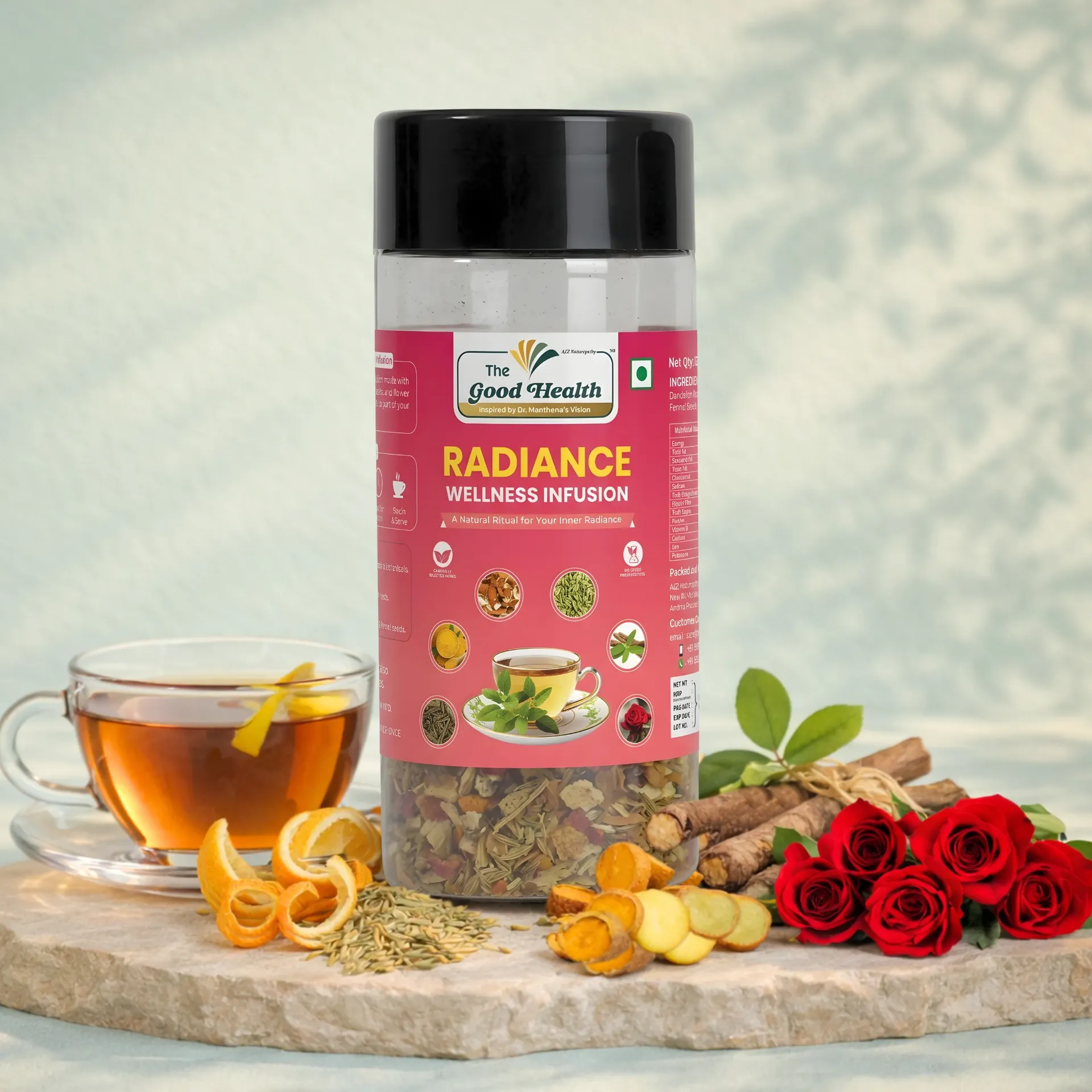 [125g.SGH.Tea] Radiance Wellness Infusion