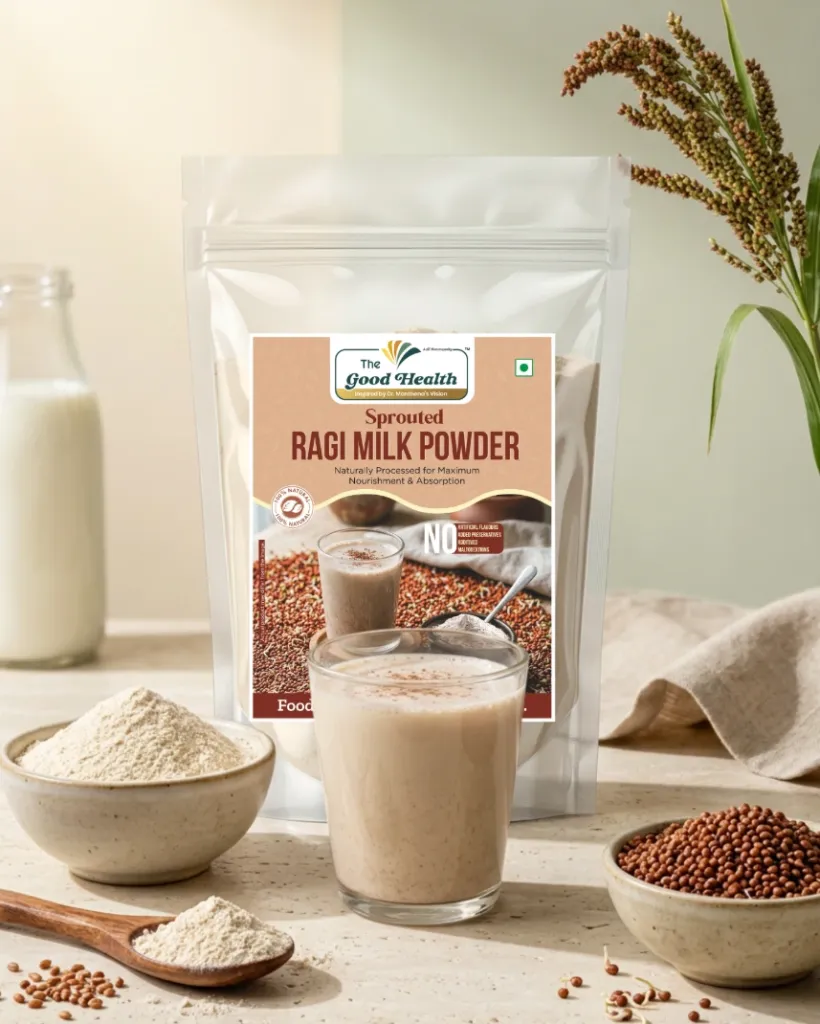 [200gSRM.Powder] Sprouted Ragi Milk Powder
